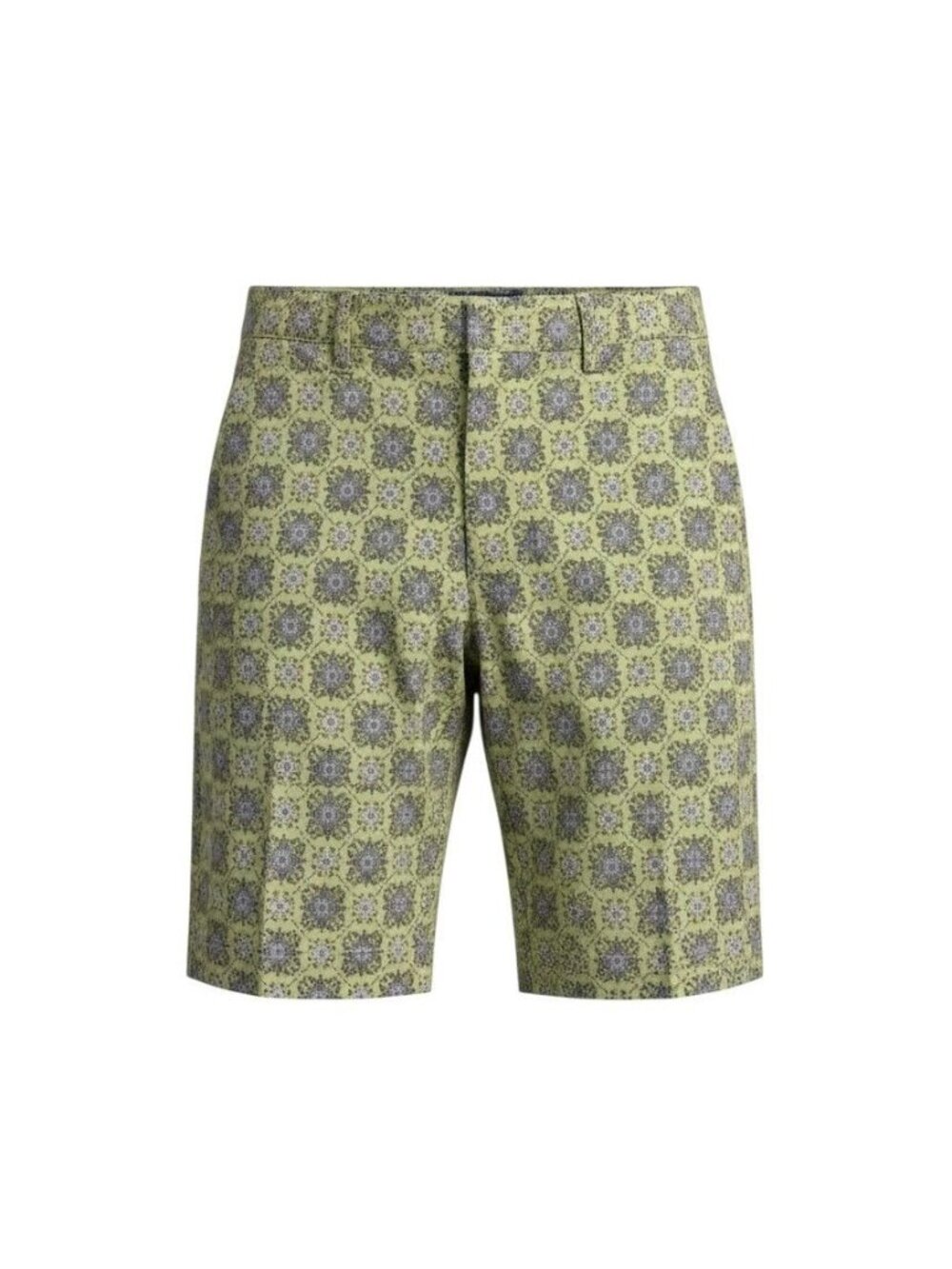 Talbots Green Floral Print Bermuda Shorts 8